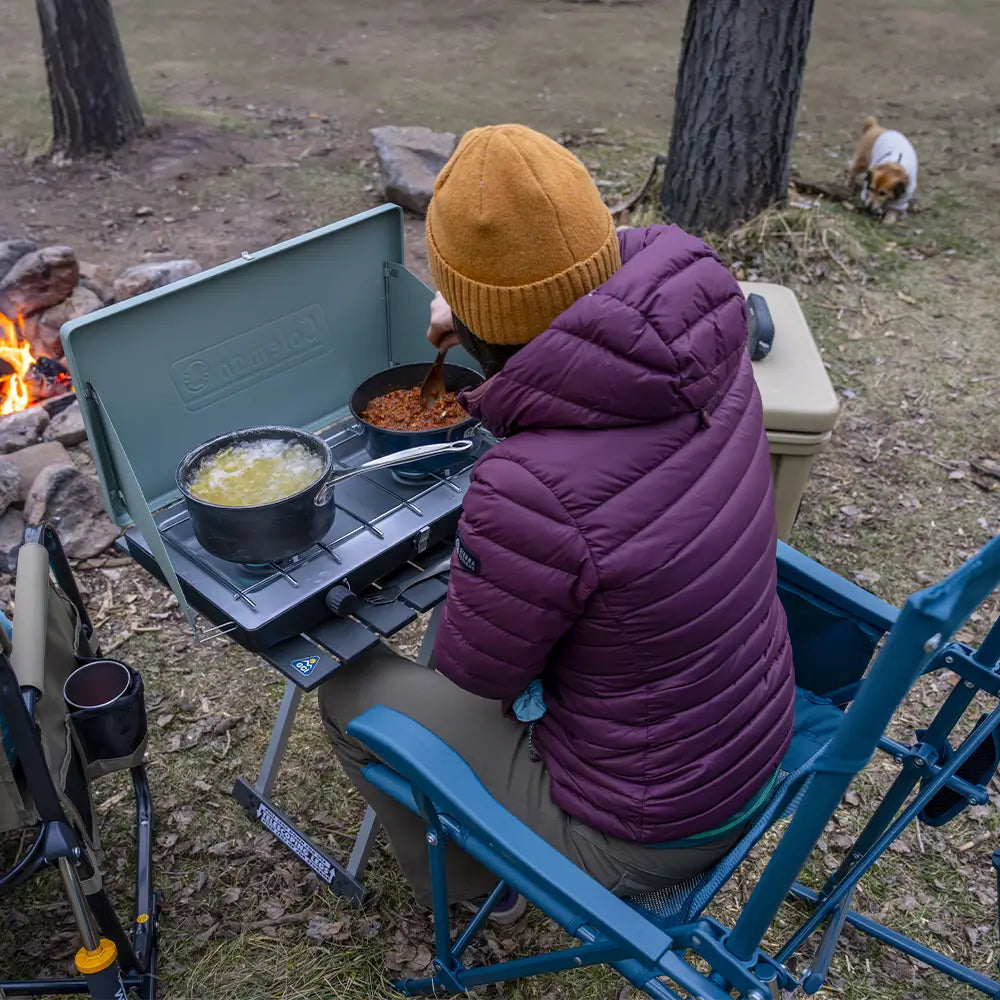 Smooth Motion BreezeRocker - Choice 504 - Patented Spring-Action Rocking Chair for Camping Detail