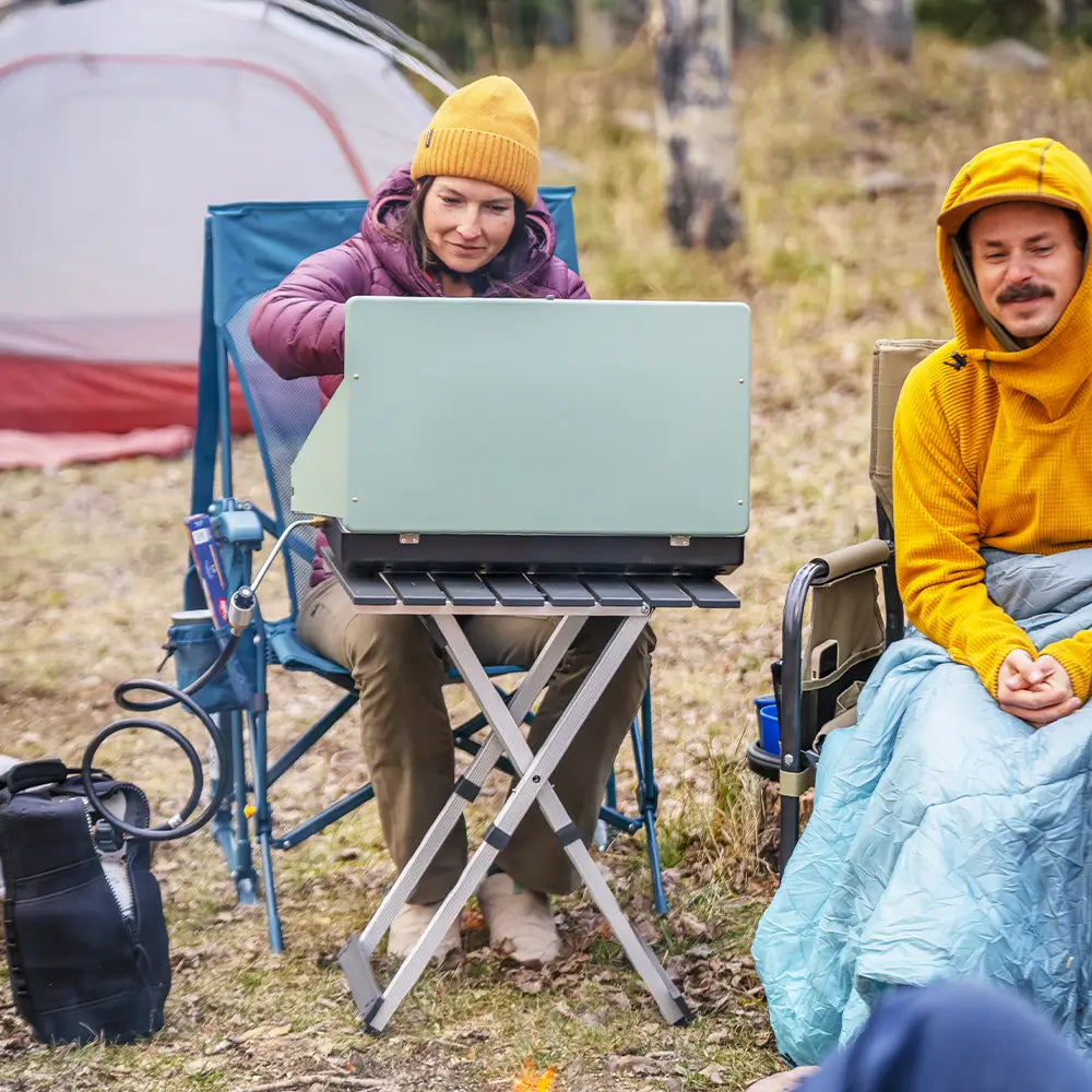 Smooth Motion BreezeRocker - Choice 504 - Patented Spring-Action Rocking Chair for Camping Detail