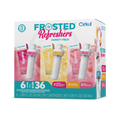 Zero-Calorie Frosted Refreshers 6-Pack Variety Pack 1367 - Vitamin-Infused Natural Refreshing Flavor Core - Default Title