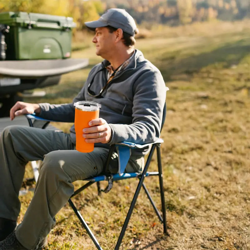 Space-Saving Pico Comfort Quad Chair - Choice 989 - Space-Saving Micro-Folding Chair for Backpacking Detail