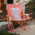 Smooth Motion Comfort Pro Rocker - Choice 375 - Patented Spring-Action Rocking Chair for Camping Detail