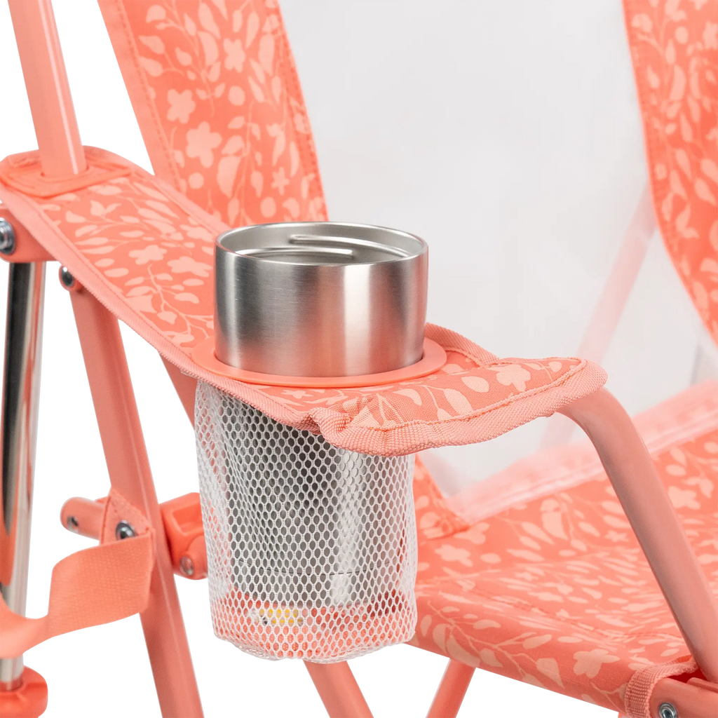 Smooth Motion Comfort Pro Rocker - Choice 375 - Patented Spring-Action Rocking Chair for Camping Detail