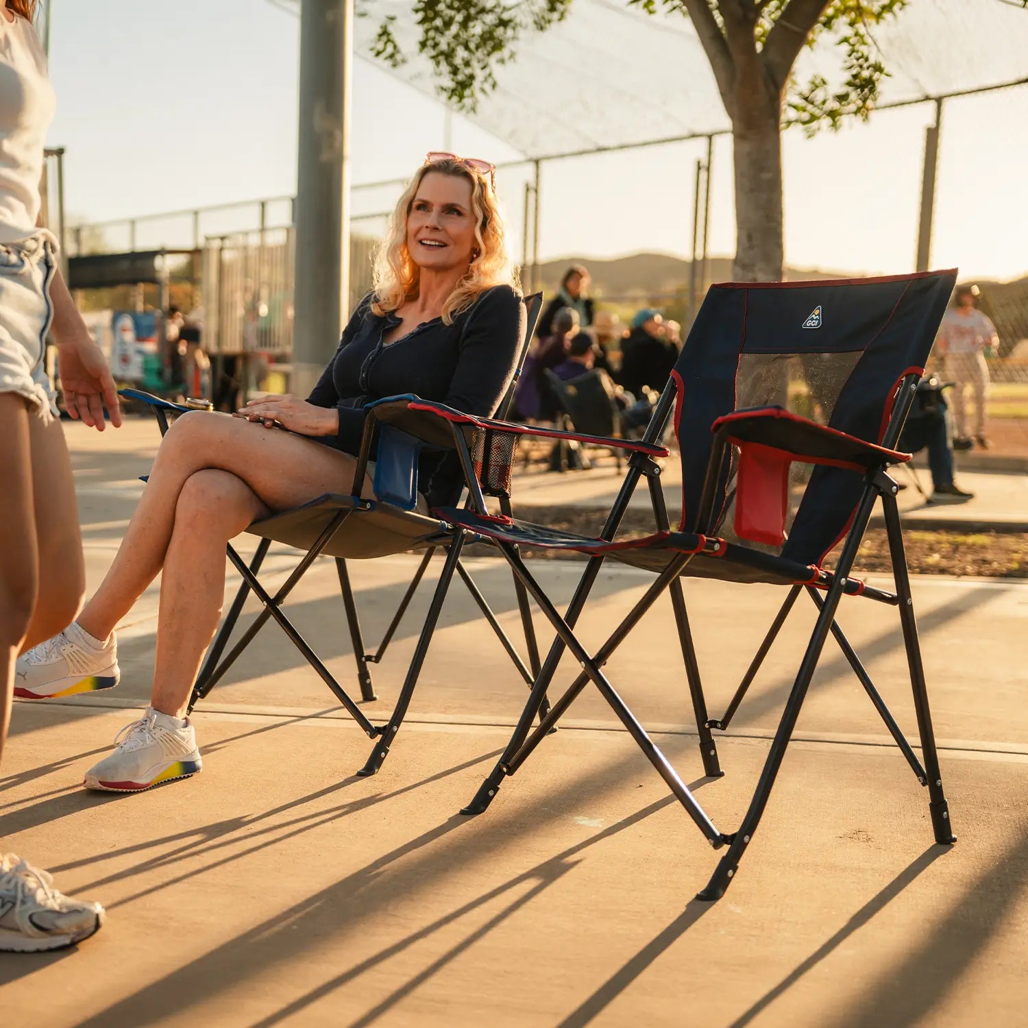 Space-Saving Pico Comfort Quad Chair - Choice 989 - Space-Saving Micro-Folding Chair for Backpacking Detail