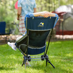 Patented Spring-Action ComPack Rocker - Choice 980 - Patented Spring-Action Rocking Chair for Camping Detail