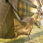 Backpack Travel Everywhere Chair 2 - Choice 656 - Portable Heavy-Duty Low Boy Chair for Ocean Side Detail