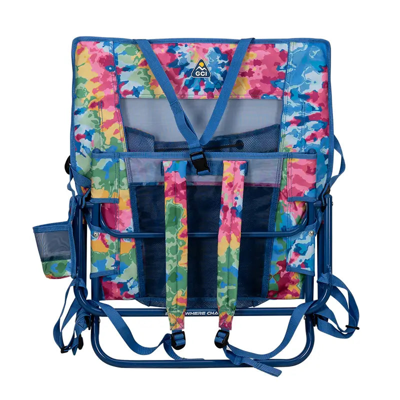 Backpack Travel Everywhere Chair 2 - Choice 656 - Portable Heavy-Duty Low Boy Chair for Ocean Side Detail