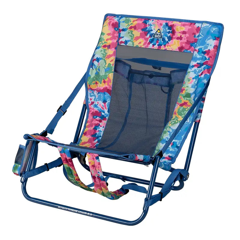 Backpack Travel Everywhere Chair 2 - Choice 656 - Portable Heavy-Duty Low Boy Chair for Ocean Side Detail