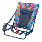 Backpack Travel Everywhere Chair 2 - Choice 656 - Portable Heavy-Duty Low Boy Chair for Ocean Side Detail