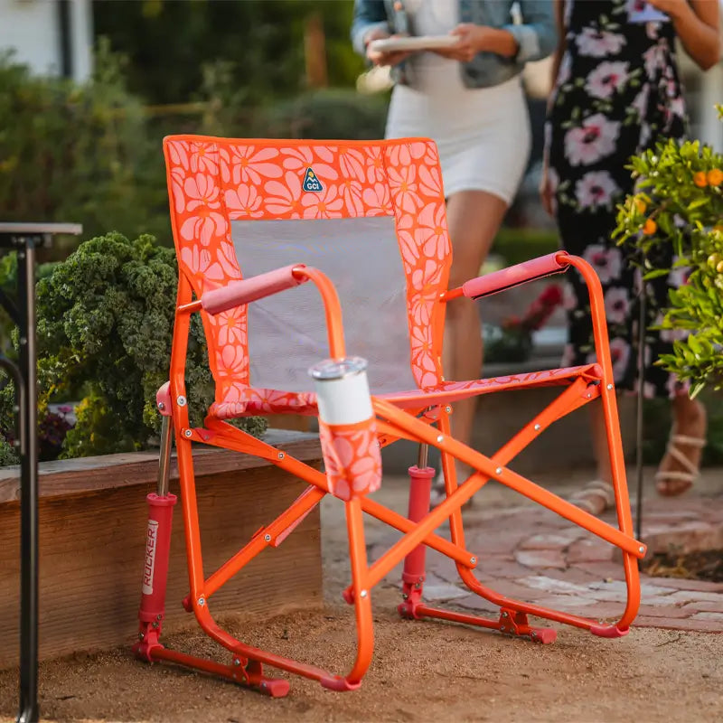 Patented Spring-Action Freestyle Rocker - Choice 711 - RoadTrip Rocker Smooth Motion Camp Chair Detail