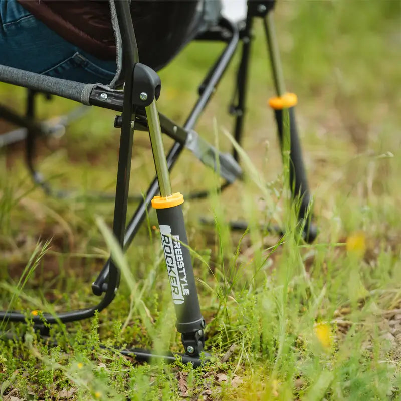 Patented Spring-Action Freestyle Rocker - Choice 711 - RoadTrip Rocker Smooth Motion Camp Chair Detail