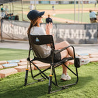 Luxury Camp Freestyle Rocker Elite - Choice 460 - Freestyle Rocker Portable Outdoor Folding Chair Detail