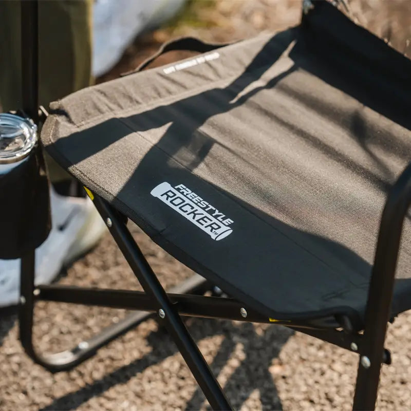 Luxury Camp Freestyle Rocker Elite - Choice 460 - Freestyle Rocker Portable Outdoor Folding Chair Detail