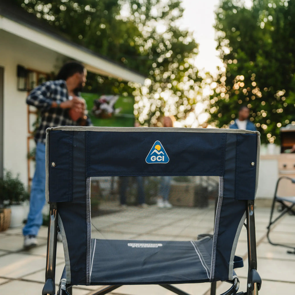 Patented Spring-Action Freestyle Rocker - Choice 711 - RoadTrip Rocker Smooth Motion Camp Chair Detail