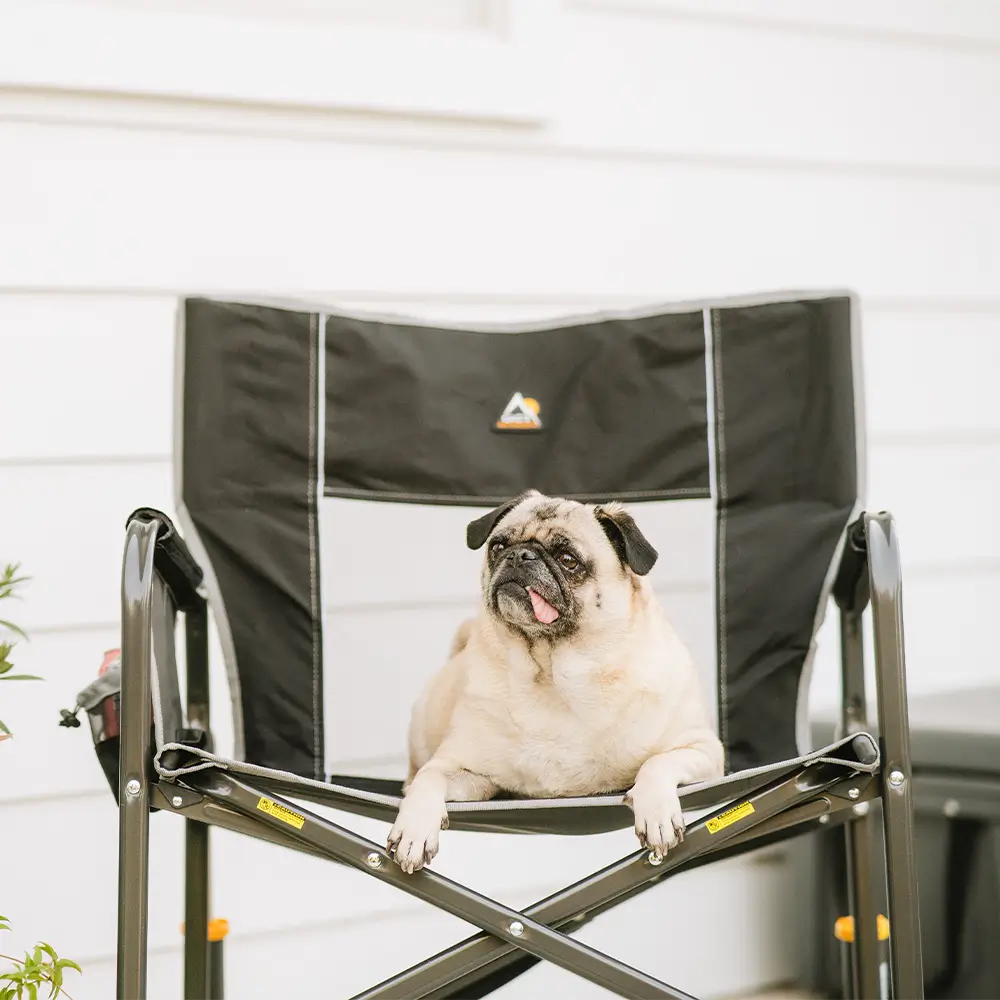 Luxury Camp Freestyle Rocker XL - Choice 552 - Patented Spring-Action Rocking Chair for Camping Detail