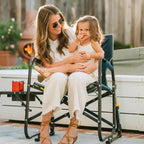 Smooth Motion Freestyle Rocker with Side Table - Choice 853 - RoadTrip Rocker Smooth Motion Camp Chair Detail