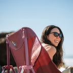 Patented Spring-Action Pod Rocker Elite - Choice 832 - Freestyle Rocker Portable Outdoor Folding Chair Detail