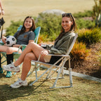 Patented Spring-Action Kickback Rocker - Choice 345 - Patented Spring-Action Rocking Chair for Camping Detail