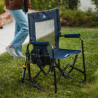 Luxury Camp Stowaway Rocker - Choice 794 - Freestyle Rocker Portable Outdoor Folding Chair Detail