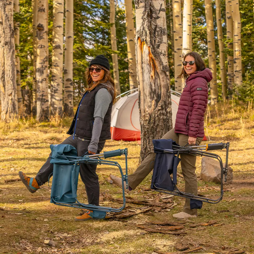 Luxury Camp Grab & Go Rocker - Choice 551 - RoadTrip Rocker Smooth Motion Camp Chair Detail