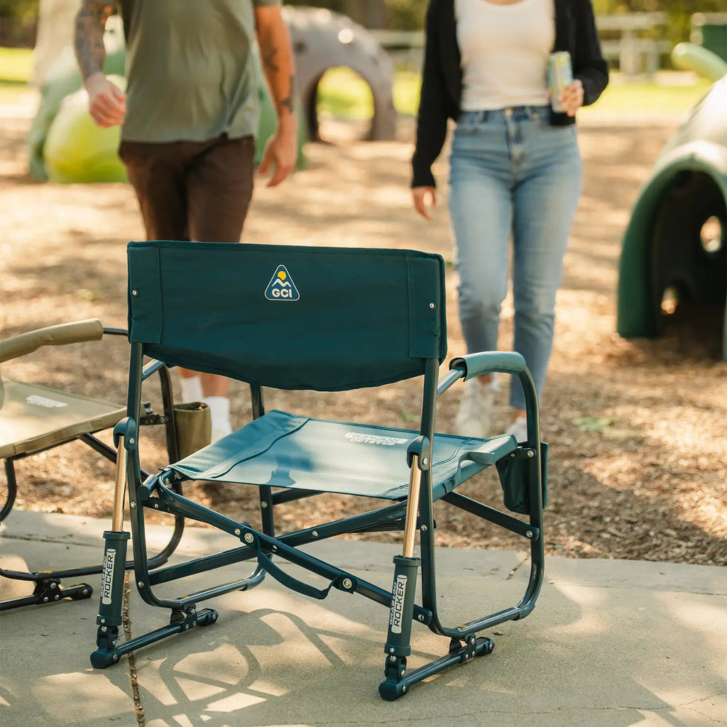 Luxury Camp Grab & Go Rocker - Choice 551 - RoadTrip Rocker Smooth Motion Camp Chair Detail
