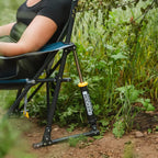 Patented Spring-Action Kickback Rocker - Choice 345 - Patented Spring-Action Rocking Chair for Camping Detail