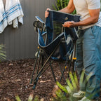 Patented Spring-Action Kickback Rocker - Choice 345 - Patented Spring-Action Rocking Chair for Camping Detail