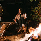 Patented Spring-Action Kickback Rocker - Choice 345 - Patented Spring-Action Rocking Chair for Camping Detail