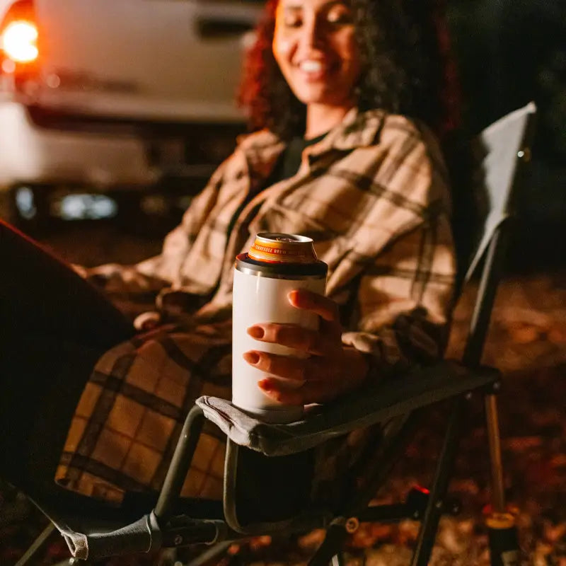 Patented Spring-Action Kickback Rocker - Choice 345 - Patented Spring-Action Rocking Chair for Camping Detail