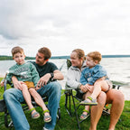 Patented Spring-Action Kickback Rocker - Choice 345 - Patented Spring-Action Rocking Chair for Camping Detail