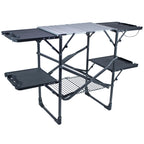 Portable Culinary Slim-Fold Cook Station - Choice 575 - Heat-Resistant Over-Fire Grill Rack for Camping - Default Title