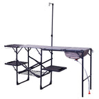Heat-Resistant Tool Master Cook Station - Choice 171 - Heavy-Duty Stainless Steel Camp Cooking Gear - Default Title