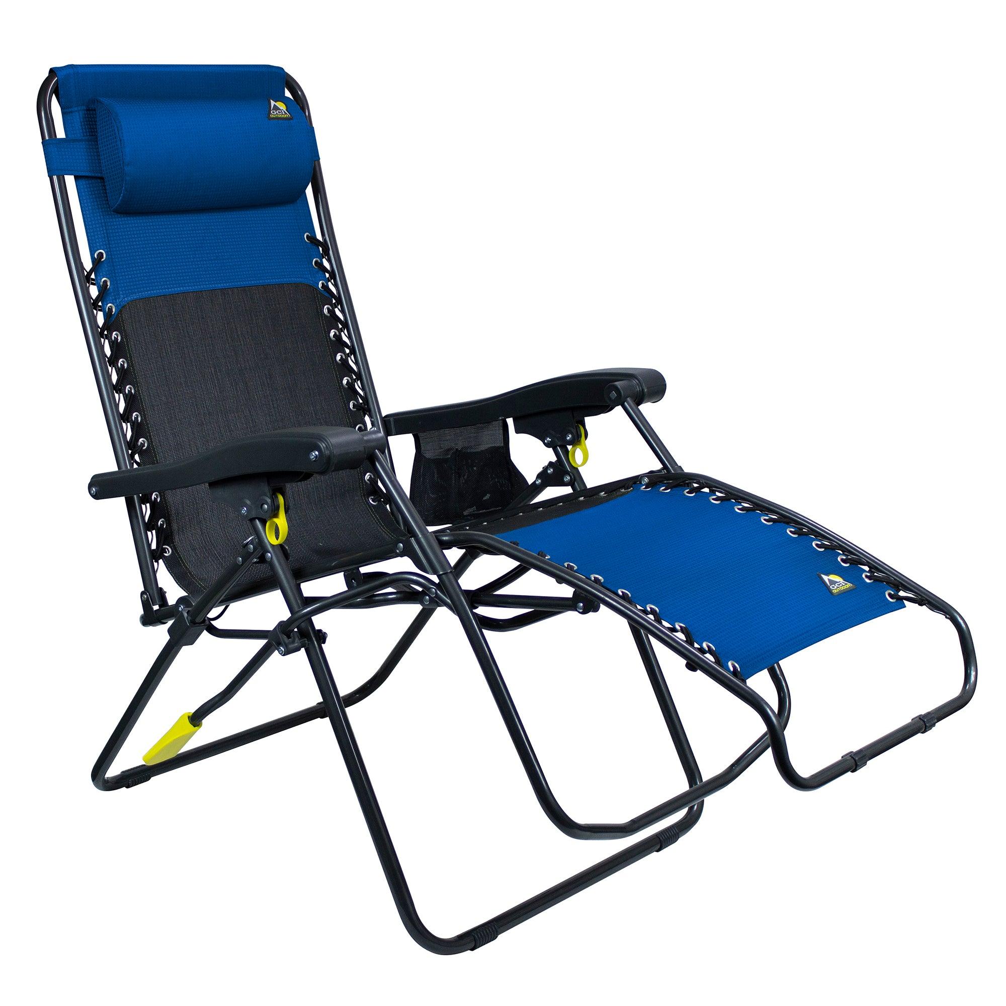 Reclining Beach Freeform Zero Gravity Lounger Bundle - Choice 507 - Rust-Resistant Aluminum Sand-Friendly Lounge Chair Detail