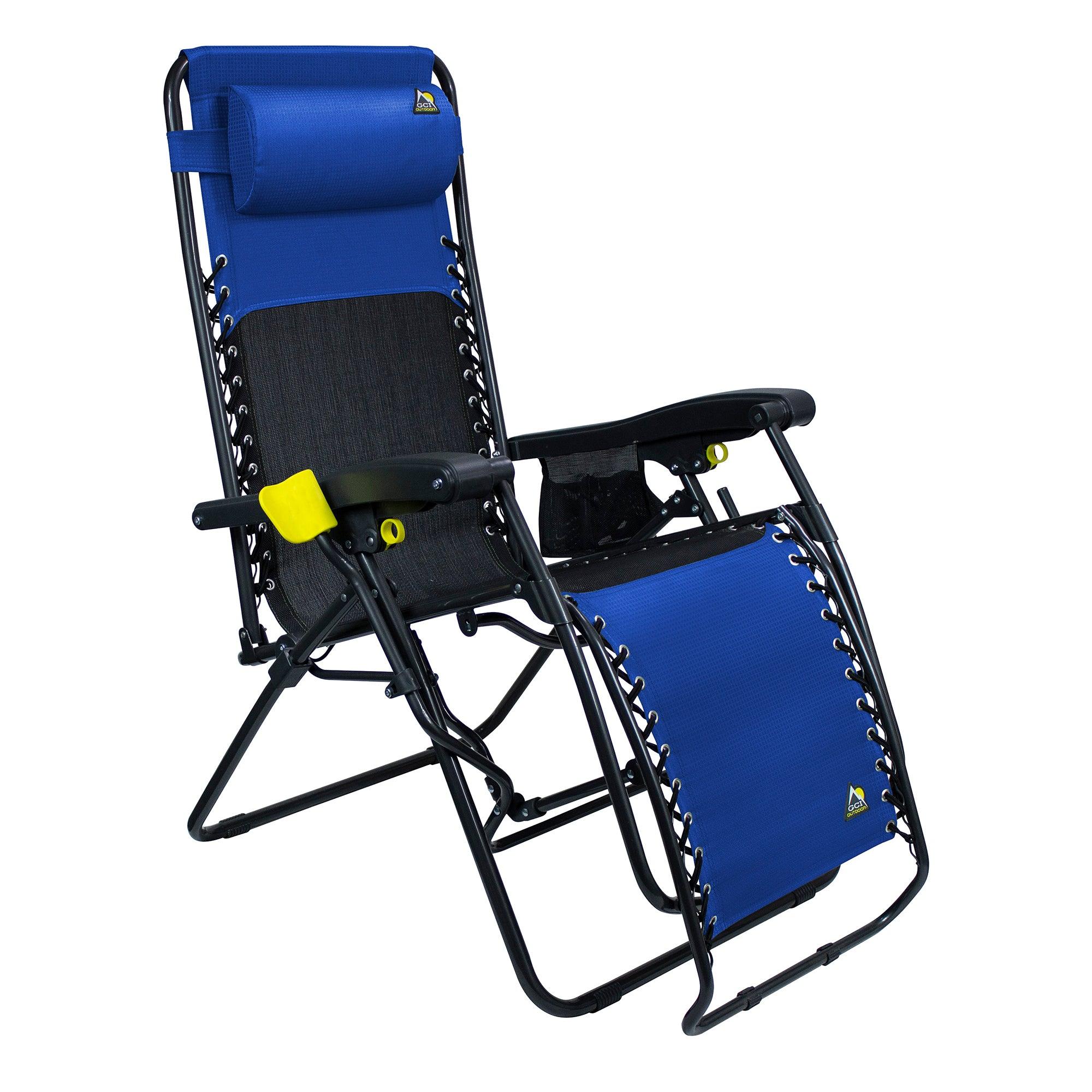 Reclining Beach Freeform Zero Gravity Lounger Bundle - Choice 507 - Rust-Resistant Aluminum Sand-Friendly Lounge Chair Detail