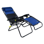 Reclining Beach Freeform Zero Gravity Lounger Bundle - Choice 507 - Rust-Resistant Aluminum Sand-Friendly Lounge Chair Detail
