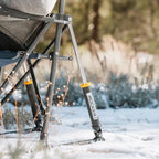 Heavy-Duty Freestyle RoadTrip Rocker - Choice 855 - Heavy-Duty Kickback Rocker with Beverage Holder Detail