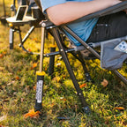 Heavy-Duty Freestyle RoadTrip Rocker - Choice 855 - Heavy-Duty Kickback Rocker with Beverage Holder Detail
