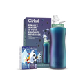 Deliciously Squishy 32oz. Chameleon Stainless Steel Bottle Starter Kit 95KR - Playful Star & Heart Shaped Geometric NeeDoh - Default Title