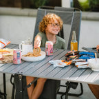 Slim-Fold Slim-Fold Table - Choice 196 - Portable Camping Table with Heat-Resistant Countertop Detail