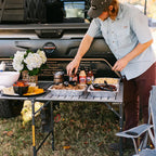 Slim-Fold Slim-Fold Table - Choice 196 - Portable Camping Table with Heat-Resistant Countertop Detail
