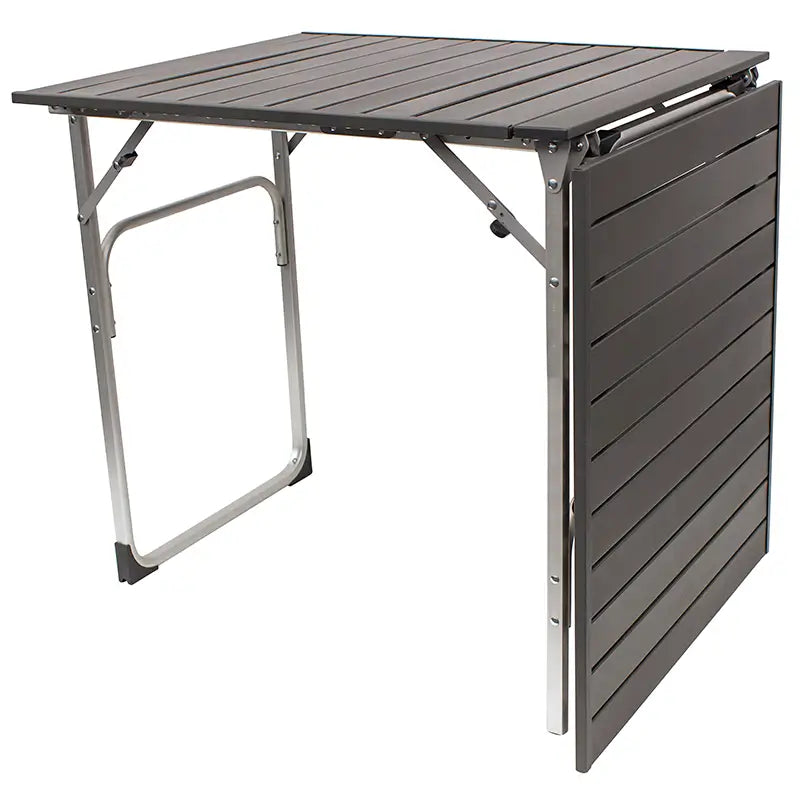 Slim-Fold Slim-Fold Table - Choice 196 - Portable Camping Table with Heat-Resistant Countertop Detail