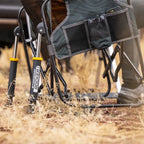 Luxury Camp Stowaway Rocker - Choice 794 - Freestyle Rocker Portable Outdoor Folding Chair Detail