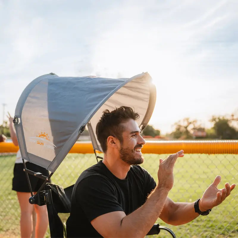Portable Canopy SunShade Accessory - Choice 361 - Pop-Up Outdoor Sun Shelter - UV400 Protection Detail