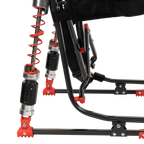 Patented Spring-Action Adjustable Rocker - NASCAR - Choice 899 - Patented Spring-Action Rocking Chair for Camping Detail