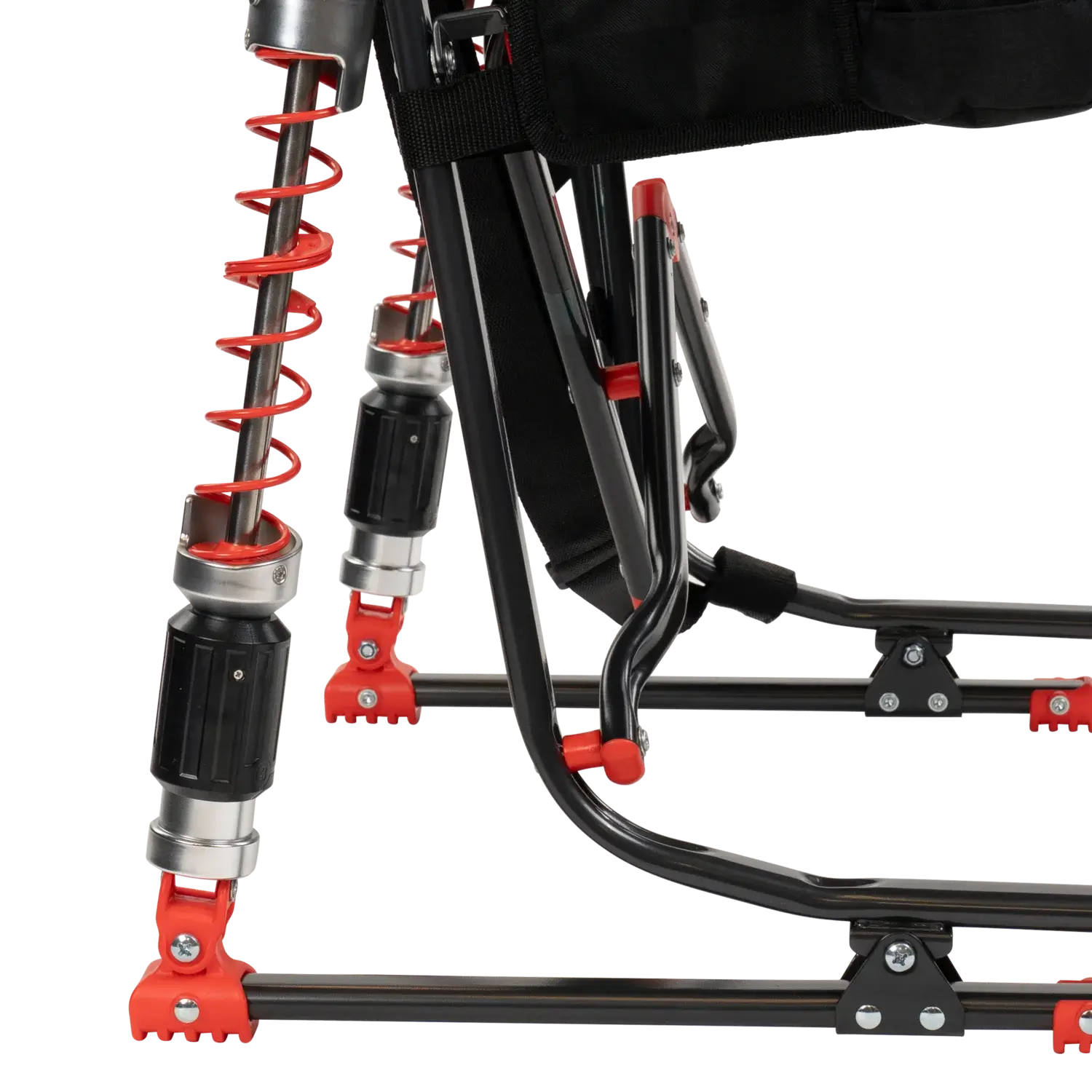 Patented Spring-Action Adjustable Rocker - NASCAR - Choice 899 - Patented Spring-Action Rocking Chair for Camping Detail