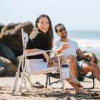 Luxury Camp Beach Rocker - Choice 712 - Patented Spring-Action Rocking Chair for Camping Detail
