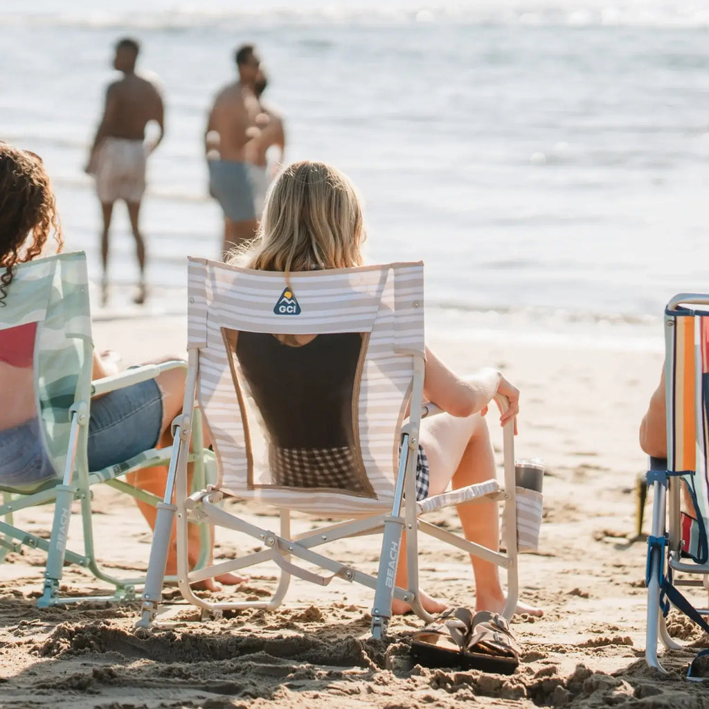 Luxury Camp Beach Rocker - Choice 712 - Patented Spring-Action Rocking Chair for Camping Detail