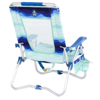 Low-Profile Bi-Fold Beach Chair - Choice 601 - Portable Heavy-Duty Low Boy Chair for Ocean Side Detail