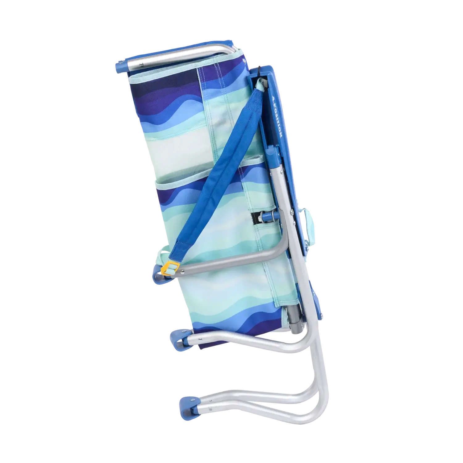 Low-Profile Bi-Fold Beach Chair - Choice 601 - Portable Heavy-Duty Low Boy Chair for Ocean Side Detail