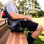 Ultra-Lightweight Big Comfort Stadium Chair with Armrests - Choice 465 - Ergonomic Portable Stadium Seat for Sports Events Detail