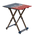 Heat-Resistant Compact Camp Table 20 - USA Anniversary Deluxe - Choice 757 - Master Outdoor Kitchen Station for Tailgating & BBQ - Default Title
